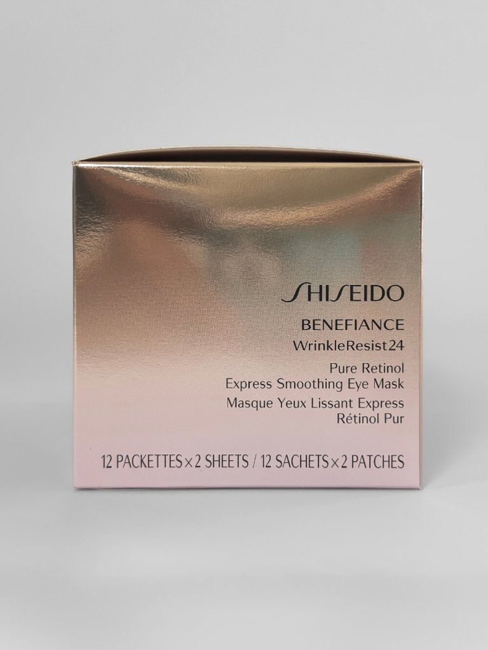 Shiseido Benefiance WrinkleResist24 Pure Retinol Eye Masks 12 Pairs NWT Costco - Picture 4 of 6